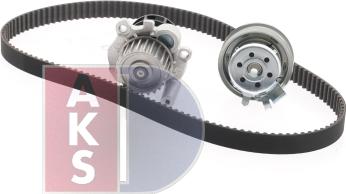 AKS Dasis 570306N - Water Pump & Timing Belt Set autospares.lv