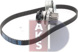 AKS Dasis 570306N - Water Pump & Timing Belt Set autospares.lv