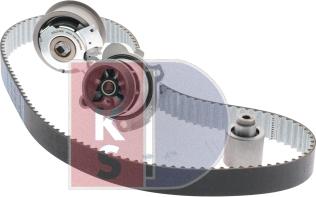 AKS Dasis 570300N - Water Pump & Timing Belt Set autospares.lv