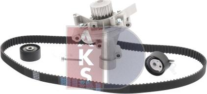 AKS Dasis 570301N - Water Pump & Timing Belt Set autospares.lv