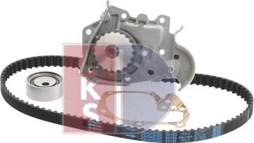 AKS Dasis 570308N - Water Pump & Timing Belt Set autospares.lv