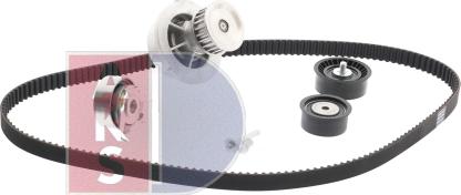 AKS Dasis 570307N - Water Pump & Timing Belt Set autospares.lv