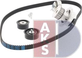 AKS Dasis 570307N - Water Pump & Timing Belt Set autospares.lv