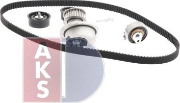 AKS Dasis 570307N - Water Pump & Timing Belt Set autospares.lv