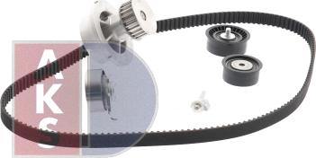 AKS Dasis 570307N - Water Pump & Timing Belt Set autospares.lv