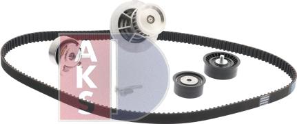 AKS Dasis 570307N - Water Pump & Timing Belt Set autospares.lv