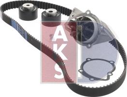 AKS Dasis 570314N - Water Pump & Timing Belt Set autospares.lv