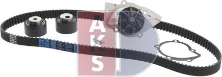 AKS Dasis 570314N - Water Pump & Timing Belt Set autospares.lv