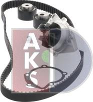 AKS Dasis 570314N - Water Pump & Timing Belt Set autospares.lv