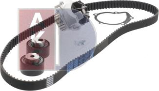 AKS Dasis 570314N - Water Pump & Timing Belt Set autospares.lv