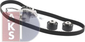 AKS Dasis 570314N - Water Pump & Timing Belt Set autospares.lv