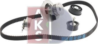AKS Dasis 570316N - Water Pump & Timing Belt Set autospares.lv