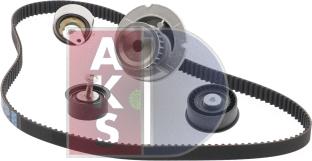 AKS Dasis 570316N - Water Pump & Timing Belt Set autospares.lv