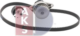 AKS Dasis 570318N - Water Pump & Timing Belt Set autospares.lv