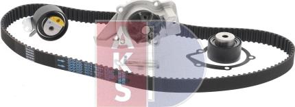 AKS Dasis 570313N - Water Pump & Timing Belt Set autospares.lv