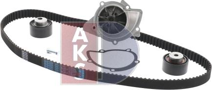 AKS Dasis 570317N - Water Pump & Timing Belt Set autospares.lv