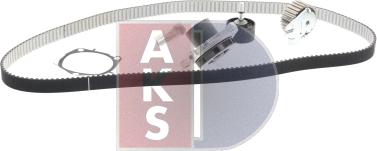 AKS Dasis 570339N - Water Pump & Timing Belt Set autospares.lv