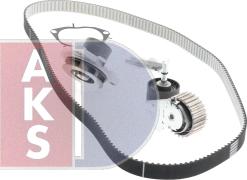 AKS Dasis 570339N - Water Pump & Timing Belt Set autospares.lv