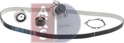 AKS Dasis 570339N - Water Pump & Timing Belt Set autospares.lv