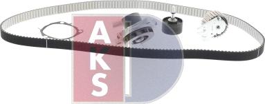 AKS Dasis 570339N - Water Pump & Timing Belt Set autospares.lv