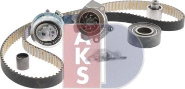 AKS Dasis 570330N - Water Pump & Timing Belt Set autospares.lv