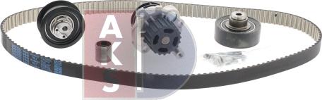 AKS Dasis 570338N - Water Pump & Timing Belt Set autospares.lv
