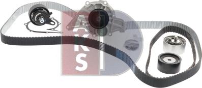 AKS Dasis 570337N - Water Pump & Timing Belt Set autospares.lv