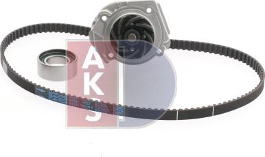 AKS Dasis 570329N - Water Pump & Timing Belt Set autospares.lv