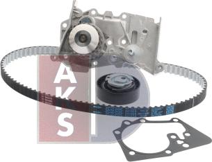AKS Dasis 570325N - Water Pump & Timing Belt Set autospares.lv