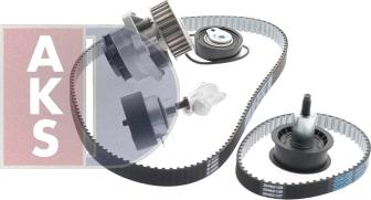 AKS Dasis 570320N - Water Pump & Timing Belt Set autospares.lv