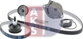 AKS Dasis 570320N - Water Pump & Timing Belt Set autospares.lv