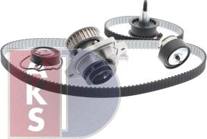 AKS Dasis 570320N - Water Pump & Timing Belt Set autospares.lv