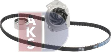 AKS Dasis 570328N - Water Pump & Timing Belt Set autospares.lv