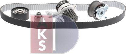 AKS Dasis 570294N - Water Pump & Timing Belt Set autospares.lv