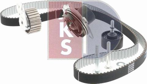 AKS Dasis 570291N - Water Pump & Timing Belt Set autospares.lv