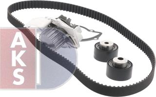 AKS Dasis 570259N - Water Pump & Timing Belt Set autospares.lv