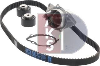 AKS Dasis 570259N - Water Pump & Timing Belt Set autospares.lv