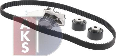 AKS Dasis 570259N - Water Pump & Timing Belt Set autospares.lv