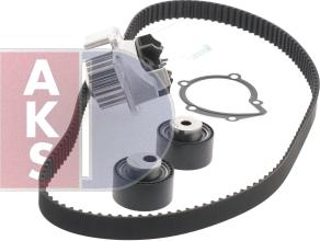 AKS Dasis 570259N - Water Pump & Timing Belt Set autospares.lv