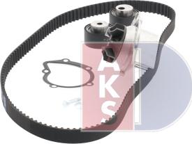 AKS Dasis 570259N - Water Pump & Timing Belt Set autospares.lv