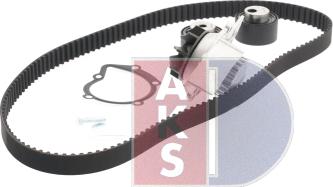 AKS Dasis 570259N - Water Pump & Timing Belt Set autospares.lv