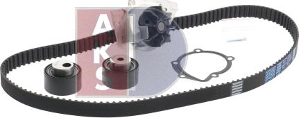 AKS Dasis 570259N - Water Pump & Timing Belt Set autospares.lv