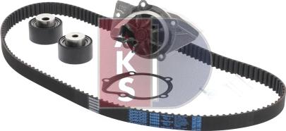 AKS Dasis 570259N - Water Pump & Timing Belt Set autospares.lv