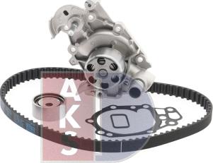 AKS Dasis 570255N - Water Pump & Timing Belt Set autospares.lv