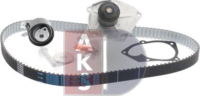 AKS Dasis 570256N - Water Pump & Timing Belt Set autospares.lv