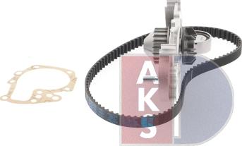 AKS Dasis 570269N - Water Pump & Timing Belt Set autospares.lv