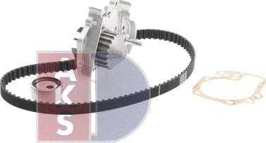 AKS Dasis 570269N - Water Pump & Timing Belt Set autospares.lv