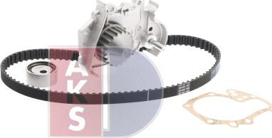 AKS Dasis 570269N - Water Pump & Timing Belt Set autospares.lv