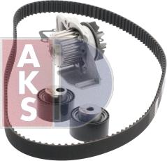 AKS Dasis 570260N - Water Pump & Timing Belt Set autospares.lv