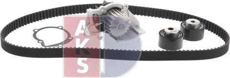 AKS Dasis 570260N - Water Pump & Timing Belt Set autospares.lv